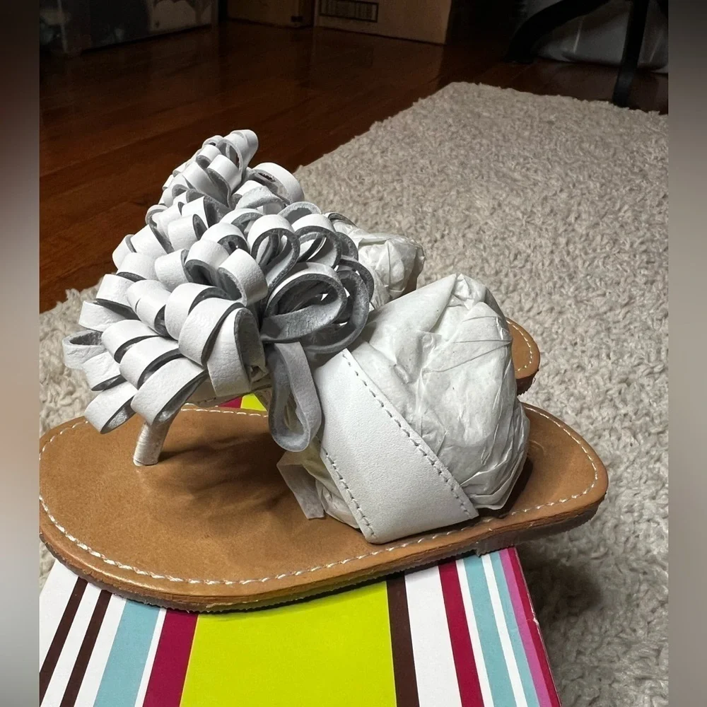 GIRLS L’AMOUR SLIDE ON SANDALS SIZE 8